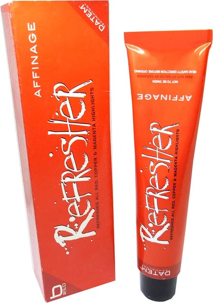 Affinage Refresher Haarkleuring Creme Permanent 60ml - Red / Rot