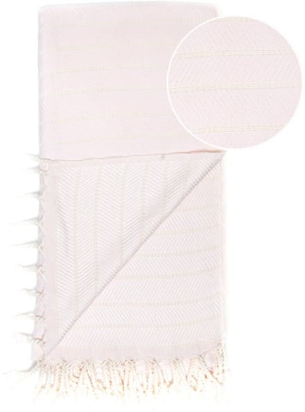 Samimi Ilva Luxe Bamboe Hamamdoek Roze 180x100 cm