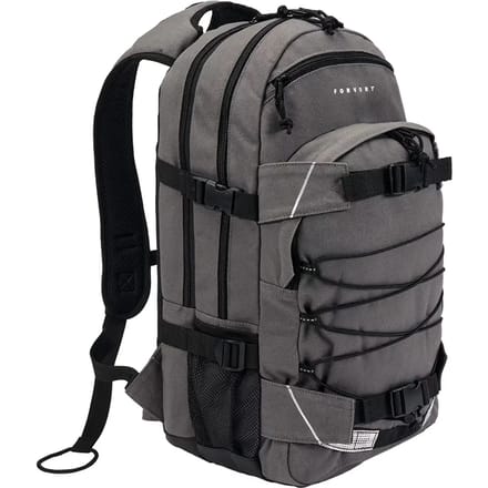 Forvert Canvas Laptop Louis Unisex Rugtas - donkergrijs - Standard