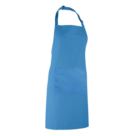 Premier Dames/Dames Kleuren Bipschort Met Zak / Werkkleding (Pakket van 2) (Saffier)