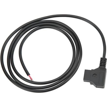D Tap 2-pins Connector Kabel Stroomadapter Kabel 1m Lengte voor Pocket Cinema Camera gray