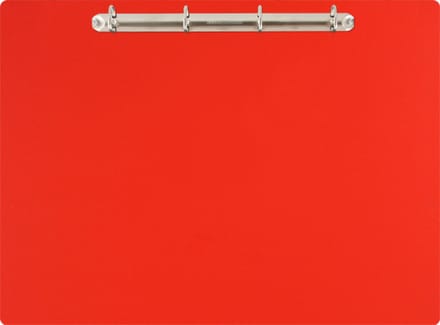 Magnetisch klembord A3 incl. ringband (liggend) - Rood