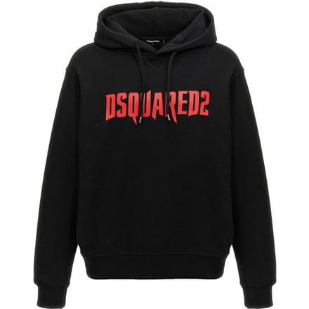 Dsquared2 Horror Logo Zwarte Hoodie