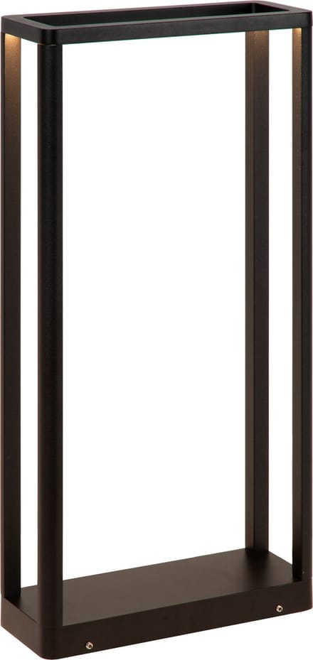 Lucide NARVIK - Sokkellamp - LED - 1x9,2W 3000K - IP65 - Zwart