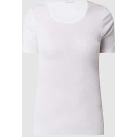 T-shirt van katoen, model 'Cotton Seamless'