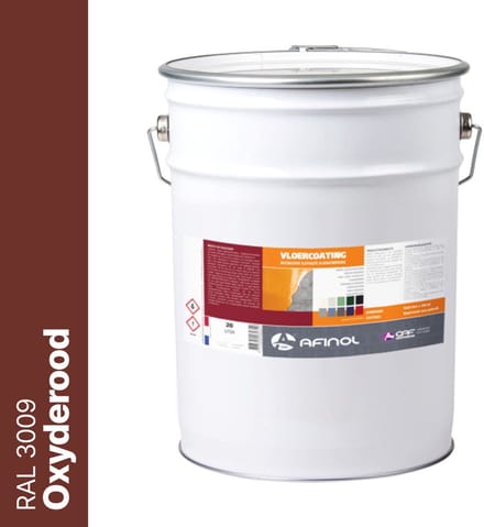 Afinol Vloercoating Oxyderood (RAL 3009) 20 liter