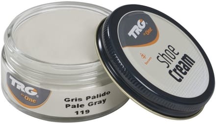 TRG - schoencrème met bijenwas - licht grijs ( pale) - 50 ml