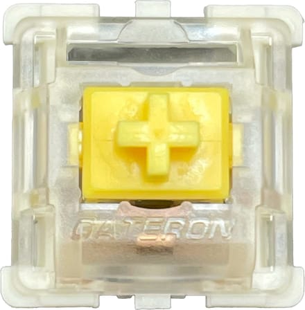 Gateron KS-9 Yellow Mechanische Switches - Linear - 30 stuks
