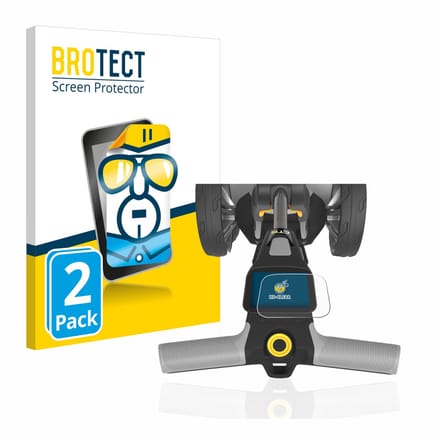 BROTECT - Screenprotector voor PowaKaddy CT6 - Folie Beschermfolie transparant 2 Stuks