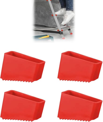 Solidchoice - 4 Stuks Antislip Laddervoeten voor Veiligheid