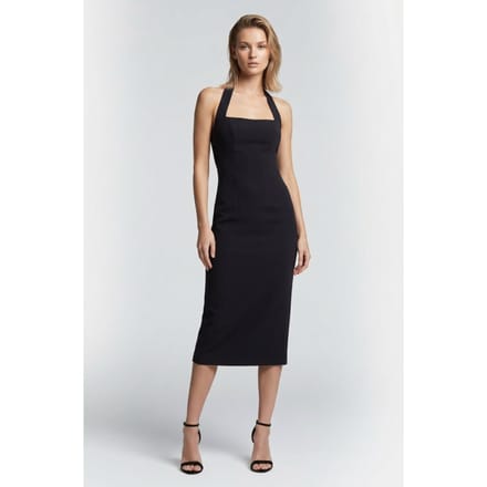 Odd Muse Halter Midi Dress Navy Größe: XL | Midikleider Outlet | Damen | Blau