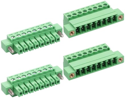 Kabelconnectoren met Plugklem, Set van 6, 0.15 m², 230 V, 8 A, Schroefaansluiting voor Veilige Verbindingen