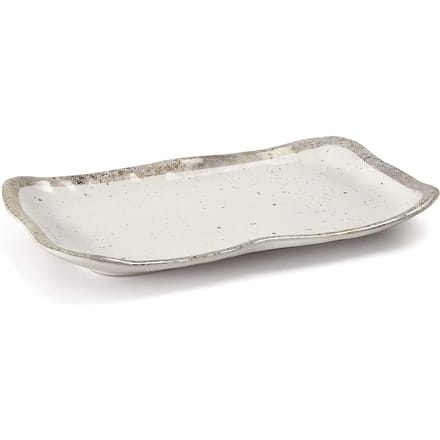 Rechthoekig melamine dienblad Lacor Earth 29x17,5x3 cm