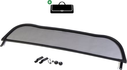 Windscherm Mercedes SLK R170 | 1996-2004 | incl. luxe opbergtas | Zwart