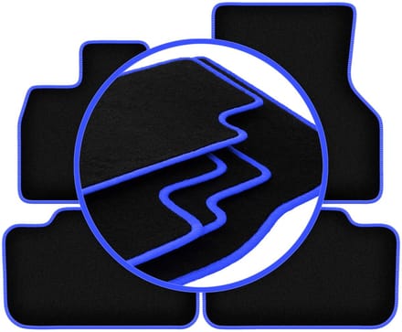CARLUX-BLUE automatten voor: BMW iX I20 0 (2021-2022)