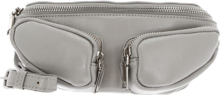 SEIDENFELT MANUFAKTUR Schoudertas Kinda Beltbag Grey Grijs