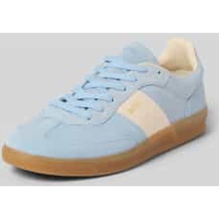 Low top sneakers van echt rundleer model 'Brenta_Tenn_sdlt'