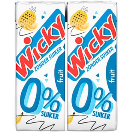 Fruit 0% suiker 6-pack