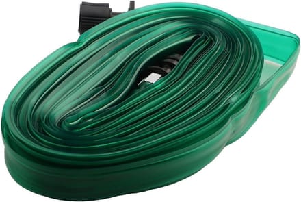 Platte sproeislang - Druppelslang tuin - Efficiënte bewatering - Knikvrij PVC ontwerp - 75 meter - Groen