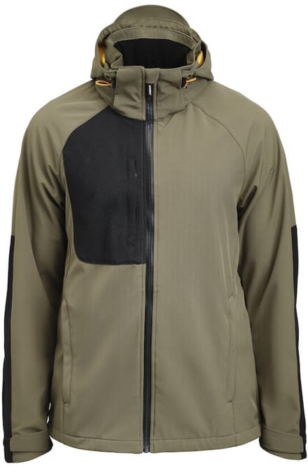 Jobman 1391 Softshell Jas 65139176 - Olijfgroen/Zwart - S