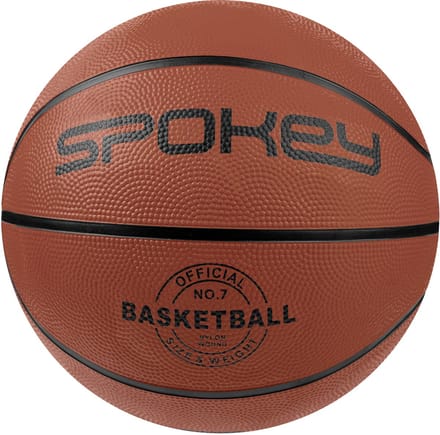 Spokey BRAZIRO Basketbal - Bruin - Maat 7 - Foamed rubber - Gewicht 585-635 g - 8-panelige constructie