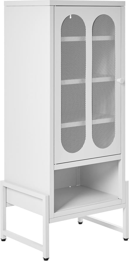 SOLETTA - Dressoir - Wit - Staal