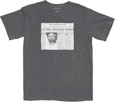 Kevin Gates - The Paper Heren T-shirt - S - Grijs