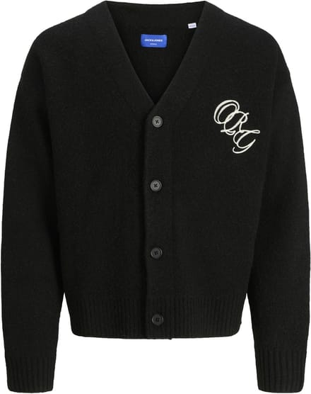 JACK&JONES - JORBEDFORD KNIT EMB CARDIGAN JNR - Jongens - Cardigans
