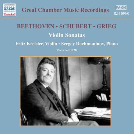 Fritz Kreisler & Sergey Rachmaninov - Violin Sonatas (CD)