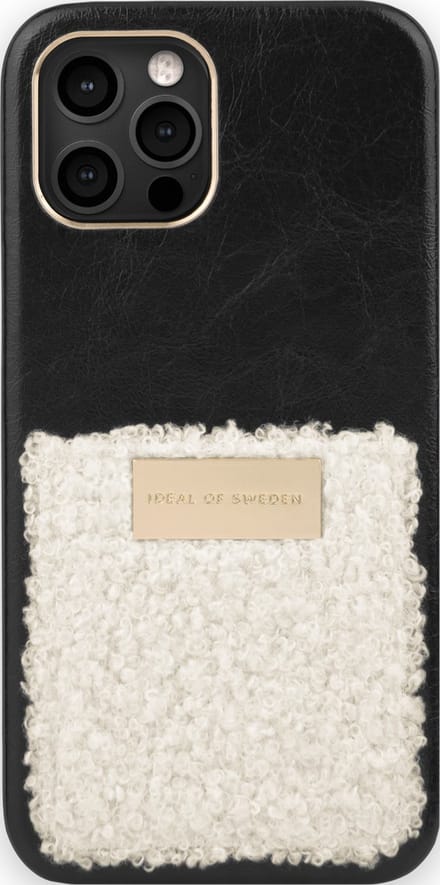 iDeal Of Sweden Statement Case iPhone 12 Pro Max Cream Faux Sherling