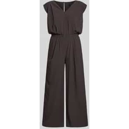 relaxed fit jumpsuit met V-hals model 'Charlou'