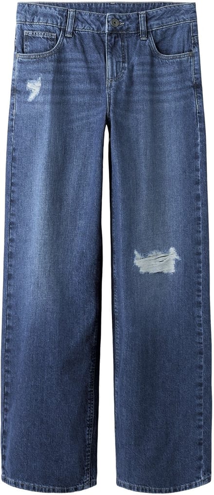 NAME IT - TKFRITA WIDE DESTROY JEANS TWS4321 NOOS - Meisjes - Jeans