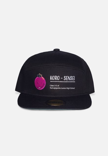 Assassination Classroom - Koro-Sensei Snapback Pet - Zwart