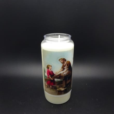 Noveenkaars Heilige Man 013 - 6 dagen brander (5 stuks)