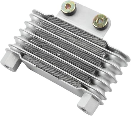 Motor Olie Koeler - Koelradiator Motor - Motor Koeling - Universele ATV Pasvorm - 6 Rij - Metaal