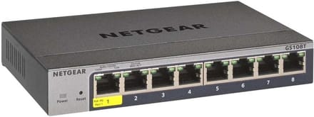 8-Poorts Gigabit Ethernet Switch Smart Managed Pro met Flexibel Beheer