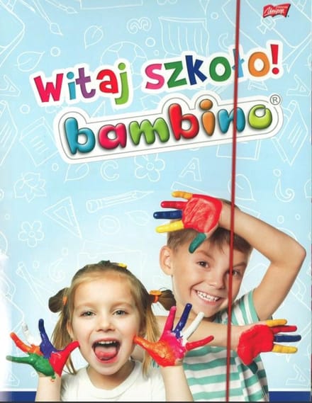 Majewski Bambino Serie - Schoolpakket - Blok Rysunkowy - 5 Zeszytów - Brelok