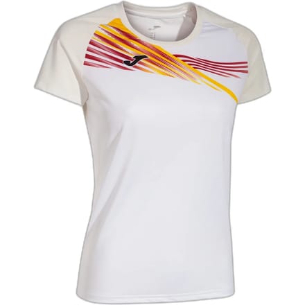 Joma Elite X T-shirt Met Korte Mouwen Wit S Vrouw