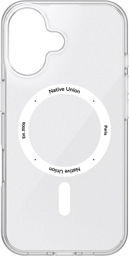 Native Union (Re)Clear Case - iPhone 16 - Transparent