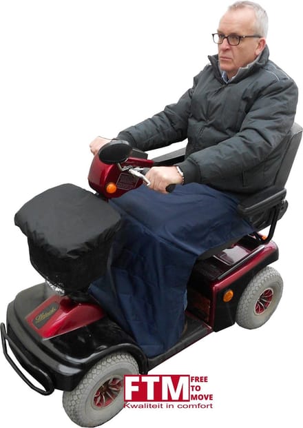 Zorgmiddelenaanhuis - Luxe basic SCOOTMOBIEL SCHOOTSKLEED