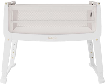 Snuz Bedside Crib SnuzPod Studio Paris White