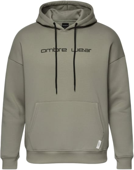 OMBRE Sweater - Regular Fit - Katoen - Lange Mouw Kaki M