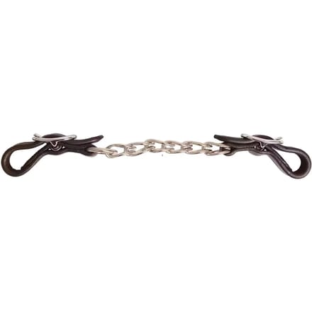 Hacken voor paard met ketting Dy'on New English Collection