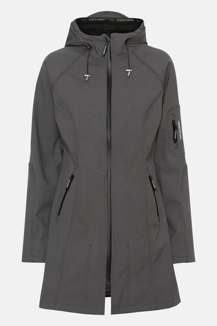 Softshell regenjas RAIN37 - 033 Dark Shadow