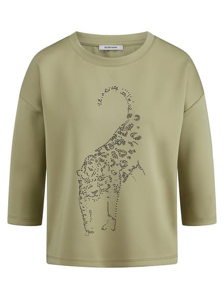 Sweatshirt 3/4-mouwen Van Peter Hahn groen
