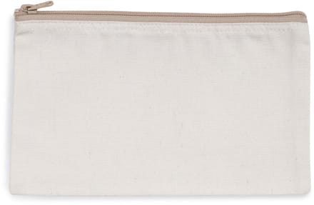 Kimood Gerecycled ritstasje KI5701 - Ecume / Hemp - L