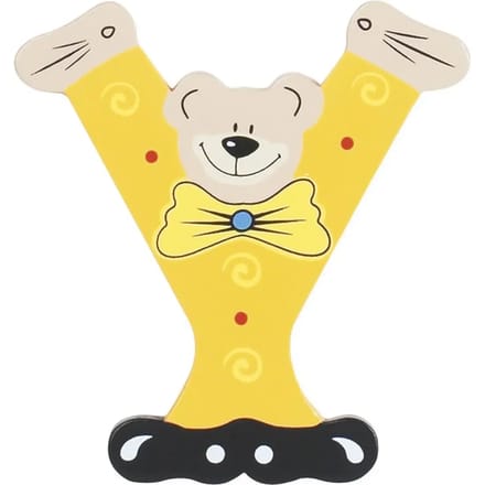 Houten letter y kind Playshoes