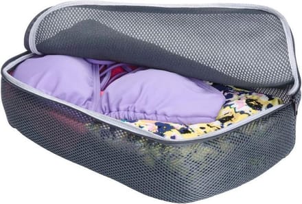 Wenko Reisorganizer 10 X 20 X 35 Cm Polyester Grijs
