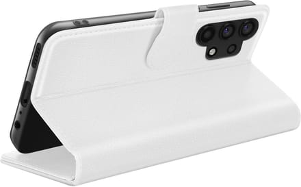 Zanae, Hoesje geschikt voor Galaxy A32 4G - Wallet Case & Magneetsluiting, Wit