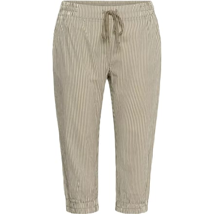 Damesbroek KAFFE Curve Nana Striped Capri